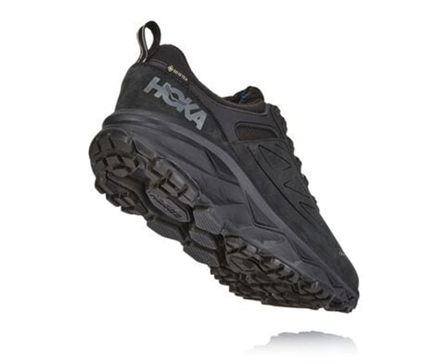 Tenis Trail Hoka One One Masculino Pretas - Challenger Baixo Gore-Tex - 401-OFARHW